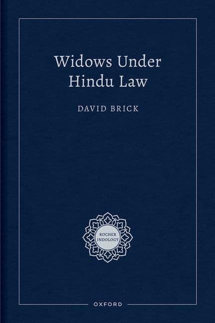 Widows Under Hindu Law with David Brick
