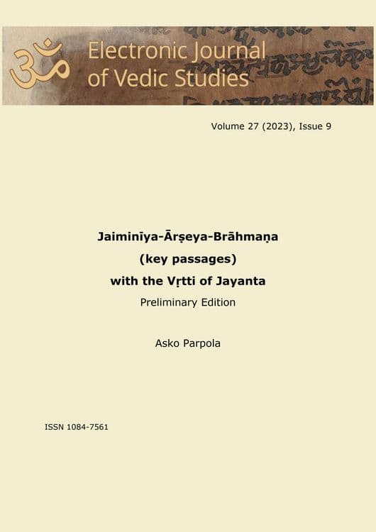 Vedic Texts, Indus Script, Aryan Migration with Asko Parpola