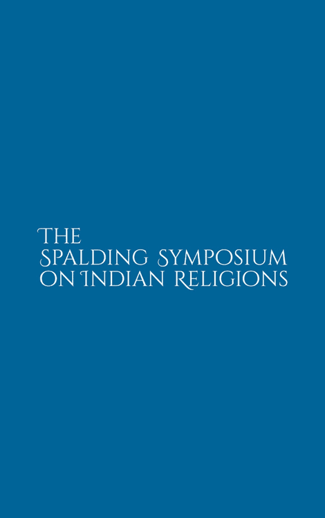 The Spalding Symposium on Indian Religions with Karen O'Brien-Kop, Brian Black, Avni Chag and Kush Depala
